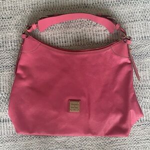 Dooney & Bourke Pink Leather Shoulder Bag